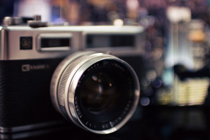 DSLR Photography Camera
